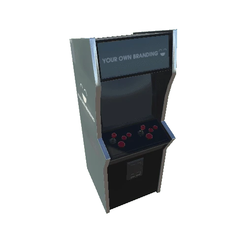 Arcade Machine Branding Example